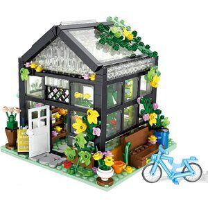 Flower House Building Set, Compatible with Lego Flower Friends House